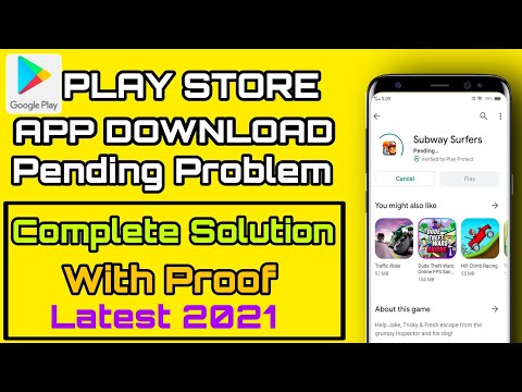 Play Store Pending Problem Solved | Fix Playstore Download Pending Problem