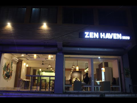 interior design...of cafe Zen Haven Brew.....Raniganj