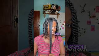 Protective style for length retention #lengthretention #protectivestyles #hairgrowth