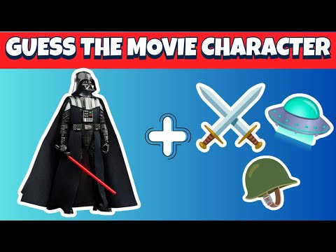 Guess the Movie Character by Emoji! 🎭 | Trivia Night: Movie Edition