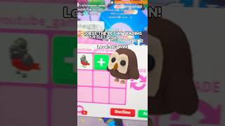 GUESS THE PET IM TRADING FOR? #adoptme #adoptmetrading adopt me trading
