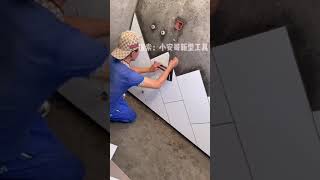 Construction Techniques | Installing Ceramic Tiles in the Bathroom (AMAZING WORK)