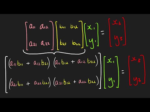 Matrix Multiplication: why we do it the way we do | Guide to Engineering Maths