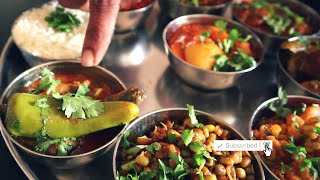 80₹ Best Gujarati Thali In Bhavnagar || Patel Restaurant Bhavnagar Gujarat || Famous for Undhiyu