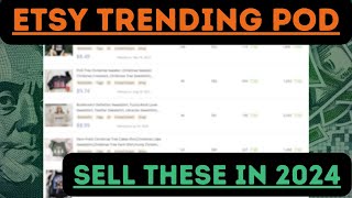 Etsy Print on Demand - Trending Winter POD Apparel ❄️ EtsyHunt Product Research