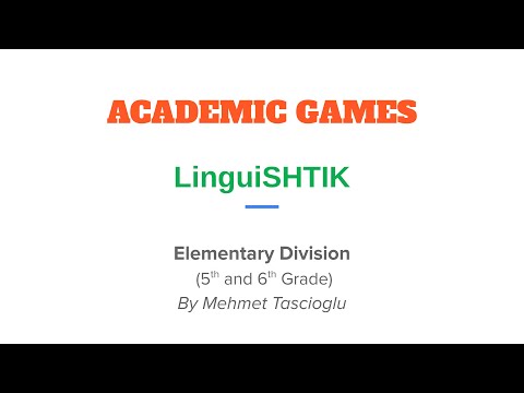 Academic Games Elementary LinguiSHTIK Rules Explained