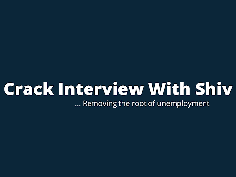 Crack Interview With Shiv Live Stream