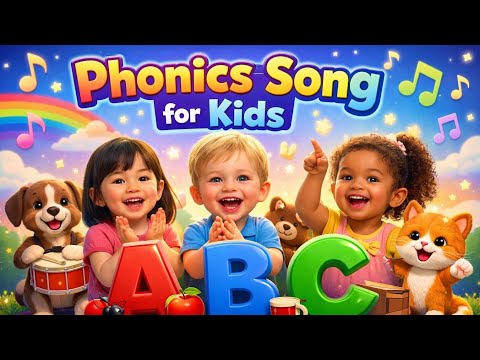 Phonics Song for Kids | Learn Sounds & Words