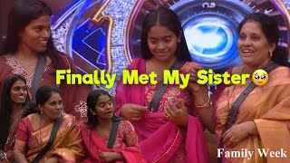 Finally Met My Sister After So Long❤️🥺| Family Week | Bigg Boss Kannada #familyweek #biggbosskannada