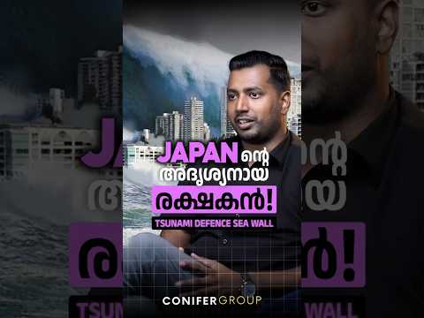 Japan ന്റെ അദൃശ്യനായ രക്ഷകൻ! Tsunami Defence Sea wall