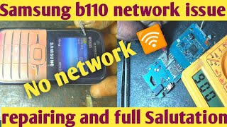 Samsung b110 no network problem solved and full Salutation.samsung all' mobile network problem solve