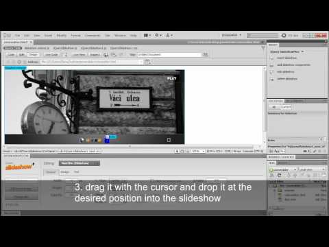 JQuery Slideshow Plus - Edit Components with Drag and Drop