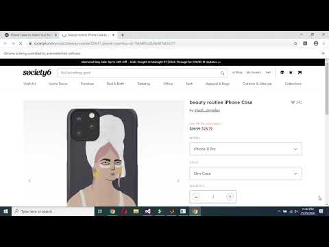 bot auto like product on society6.com