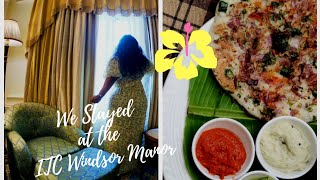 STAYCATION AT ITC WINDSOR MANOR | Travel Vlog, Room Tour & Experience // The Small Town Blogger