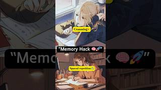 “Spaced Repetition: Remember Anything Forever 🧠✨”#shorts #studyhack #music #punk