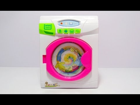 Toy Washing Machine Mini Washer Unboxing and Review