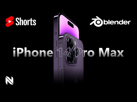iPhone 14 Pro Max | 3D Product Animation | In Blender 3.2