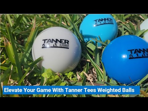 Tanner Tees Weighted Training Balls | Maximize Your Power & Precision