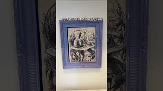 Disney home design~ Alice in Wonderland art collection 🍄 #aliceinwonderland #wonderland #disney