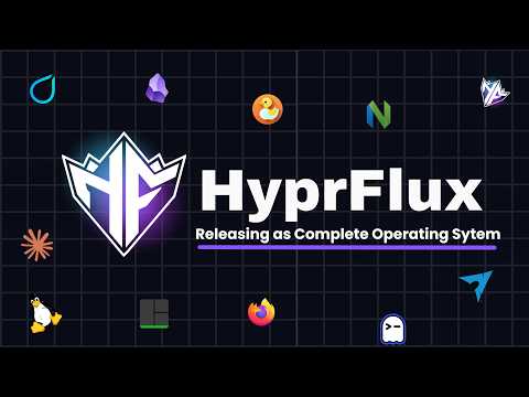 HyprFlux ISO is Here | Arch + Hyprland Desktop in One Bootable Image | Installation