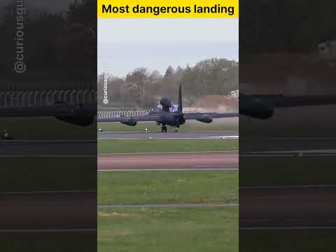 Part - 1 why this American spy plane always drops his landing gears on ground
