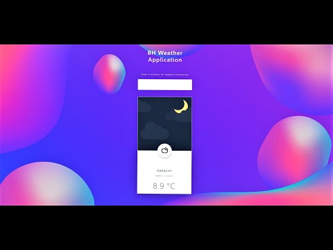 Build A Weather App With JavaScript Tutorial | JavaScript For Beginners | Part 01