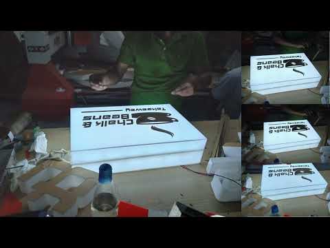Storefront signs for business, reception logo signage, or a café signboard design in Dhaka, BD