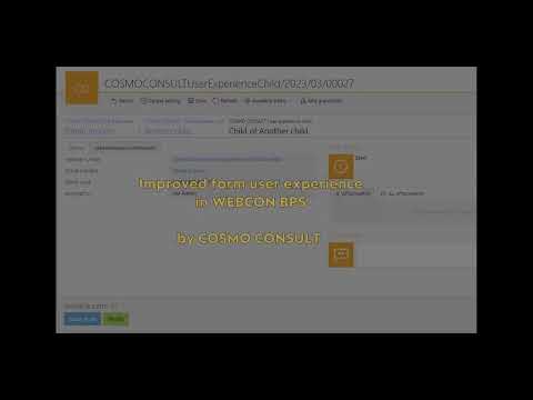 WEBCON BPS: User experience improvements