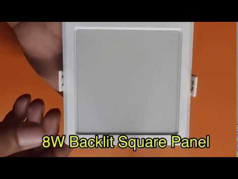 8 Watt | Square Panel | Backlit | Abhiyanta Lighting Enterprises | ALE