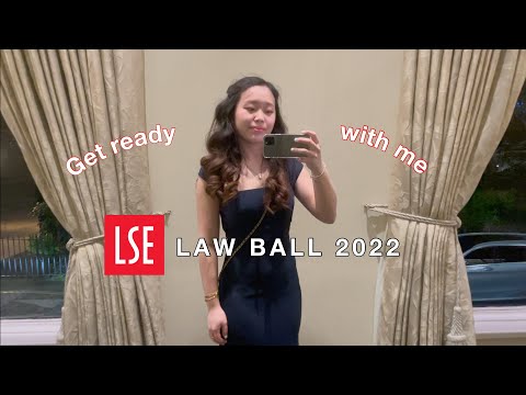 LSE LAW BALL 2022 - *GET READY WITH ME*