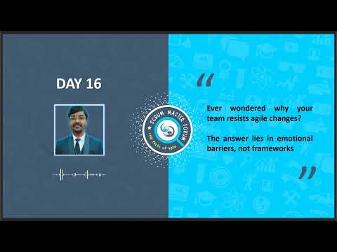 🚫 Ever wondered why your team resists Agile changes? ⋆ Day 16