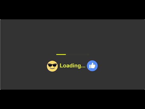 stroke loader in HTML and CSS in just 1 minute