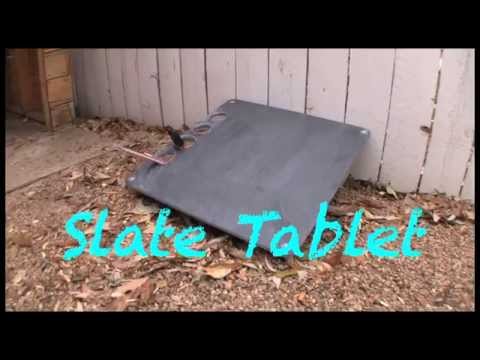 Slate Tablet Canvas For Kids Art Projects and Creative Expression