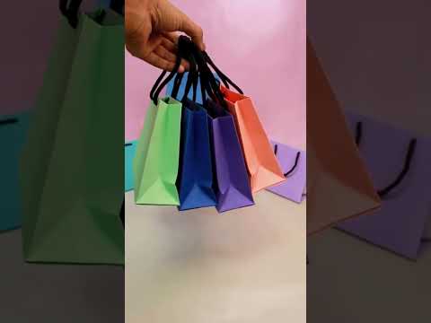 Get a grip on style! Our new paper bags are not just sustainable, but also super trendy! #paperbag
