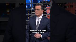 Judge Merchan fines Trump $9,000 for repeatedly attacking witnesses online. #Colbert #shorts