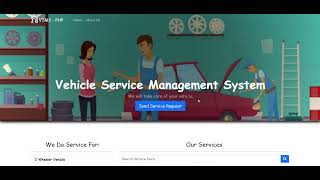 IT Students College Sample Project - Vehicle Service Management System - By NeuAI Technologies