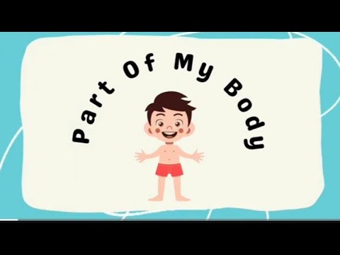 body parts name/  Body parts of the body - Learn English for kids -educational video