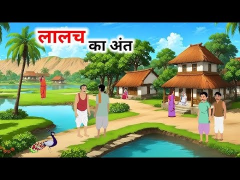 कहानी: लालच का अन्त।। कहानी।।#kahaniya#stiry #story #kahani @Manojmotivate12 #shorts#cartoon 