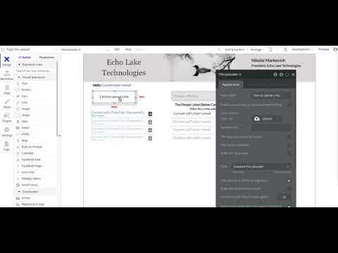 How to Upload Files in Your Bubble.io No Code Web App, Part 2