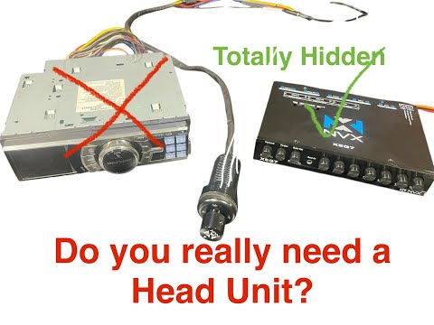 You don’t need a head unit!  Here is great alternative with Bluetooth!