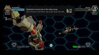 Transformers Forged to Fight. Megatronus destroys Rachet with a Special 3.