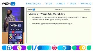 一个编译器作者的 WebAssembly GC 指南 -- Oscar Spencer @ Wasm I O 2025