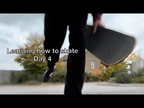 Learning how to skate (Day 4) 