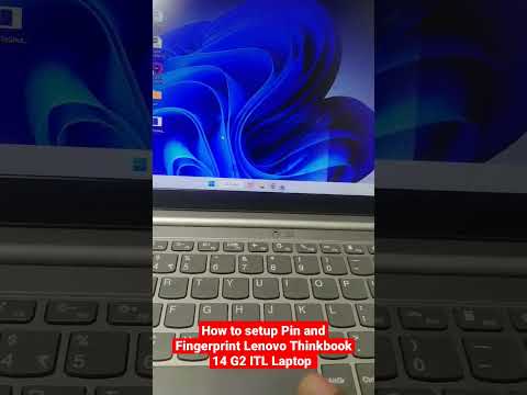 How to Setup Fingerprint | Fingerprint recognition (Windows Hello)  | Pin setup in windows #shorts