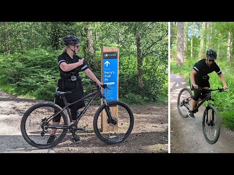 Riding the Perry’s Trail at Cannock Chase