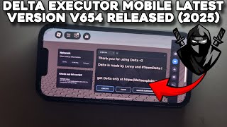 *NEW 2025* Official Delta Executor iOS V654 Released | Best Roblox Mobile Executor For iPhone/ipad
