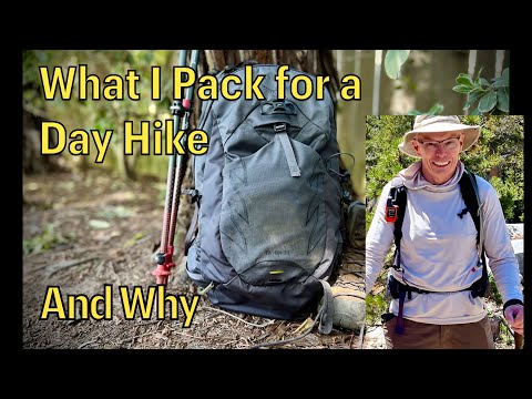 Hiking at 70:  Day Hike Gear.  What I pack (And Why).   