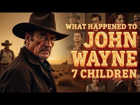 What Happened To John Wayne’s 7 Children