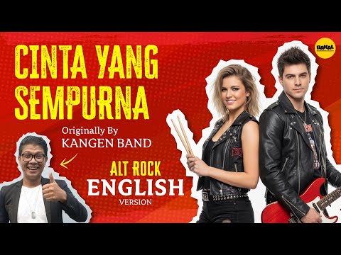 CINTA YANG SEMPURNA Cover Lagu Bahasa Inggris pakai AI | English Cover (Originally by KANGEN BAND)