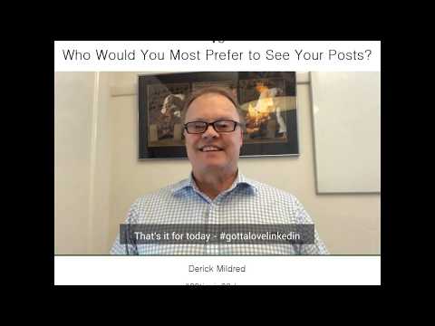 Results Formula - Tip No 11:  The Best Time to Post on LinkedIn Vs Who You Prefer to See Your Posts?